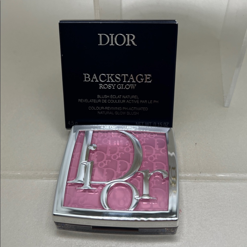 DIOR Backstage Rosy Glow Blush with pH-Activated
Pink With Dust Bag , W/Box - Picture 10 of 17